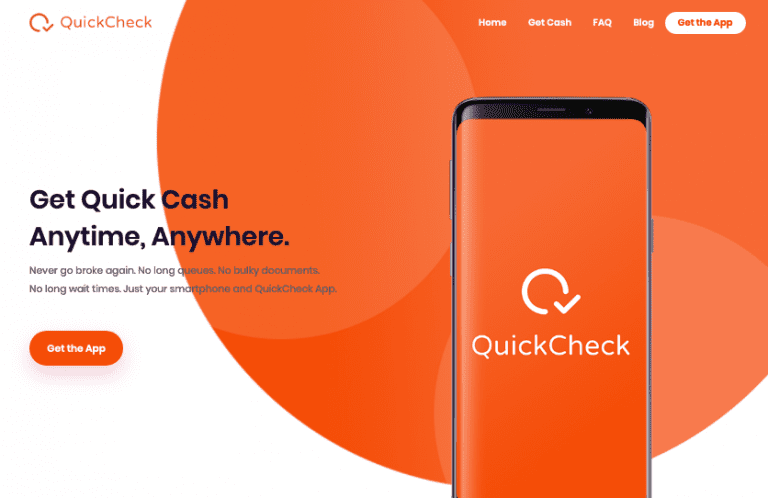 QuickCheck loan app