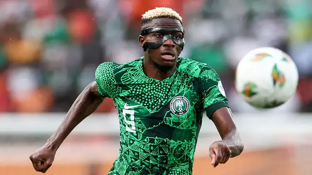 Osimhen Leads Super Eagles' Tactical Shift for AFCON 2023 Semi-final vs South Africa