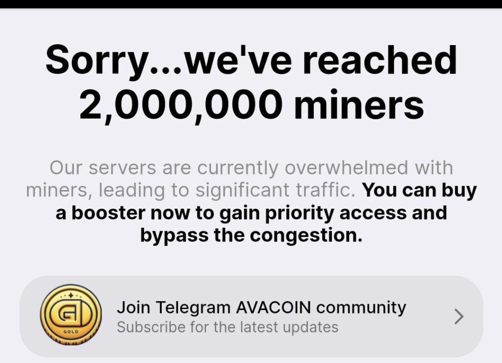 AVA Gold Reaches 2 Million Users, App Temporarily Adjusts Access for Focused Beta Testing