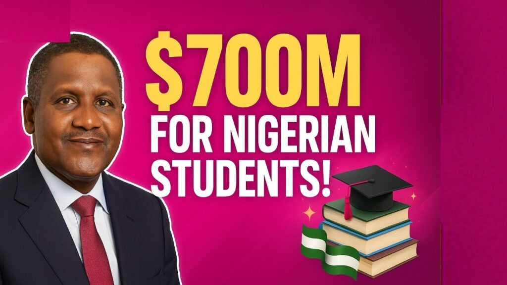 Dangote Announces $700 Million, 10-Year Education Fund for Nigerian Students